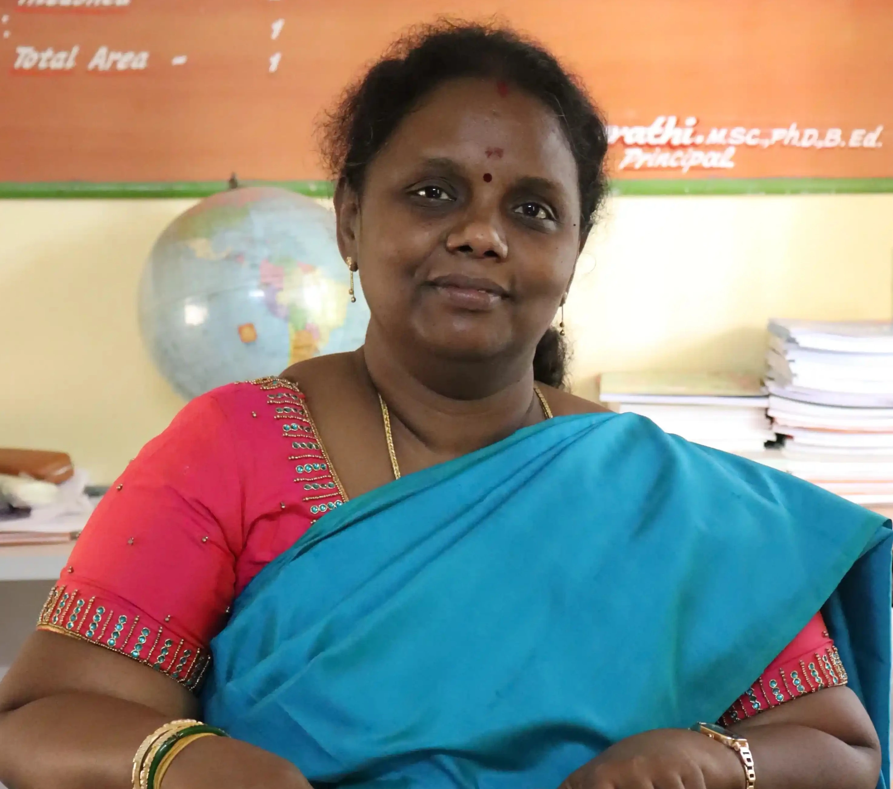 Dr. S. Sivabharathi, M.Sc., B.Ed., Ph.D.,